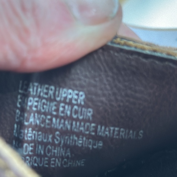 b.o.c. brown leather slip on clog mule shoes - Picture 13 of 14